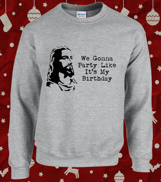 Jesus birthday clearance boy jumper