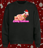 Mr Blobby Daddy Christmas 90s Aesthetic Xmas Sweater Jumper