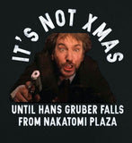 Hans Gruber Falling Die Hard is A Christmas Movie Christmas Sweater Jumper