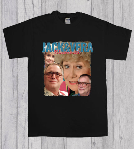 Jack and Vera Duckworth Vintage Style Corrie 90s Aesthetic T-Shirt