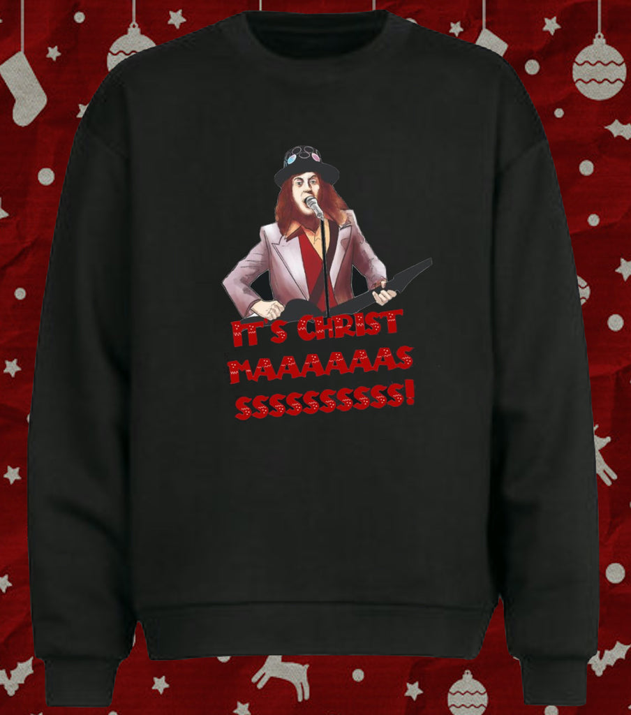 Noddy Holder Merry Christmas Xmas Everybody Funny Christmas Jumper