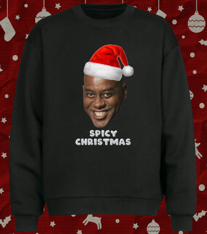 Ainsley Spicy Christmas Meme Funny Xmas Sweater Jumper