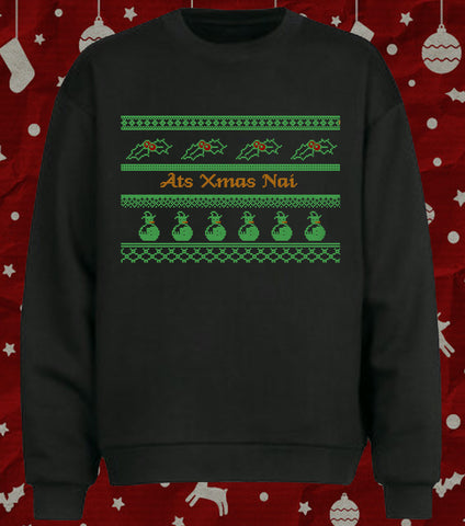 Ats Us Nai Funny Christmas Northern Irish Saying Xmas Sweater Jumper